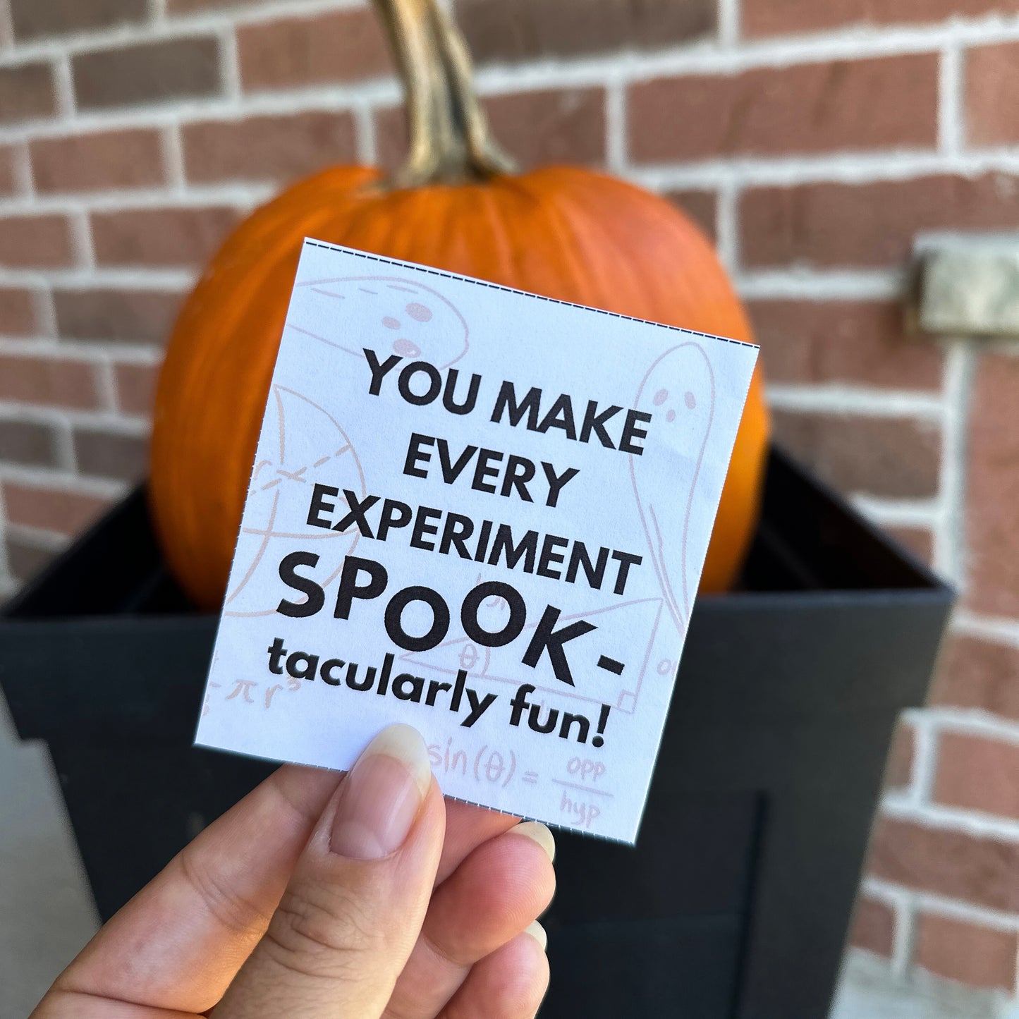 Spooky Science Halloween Cards