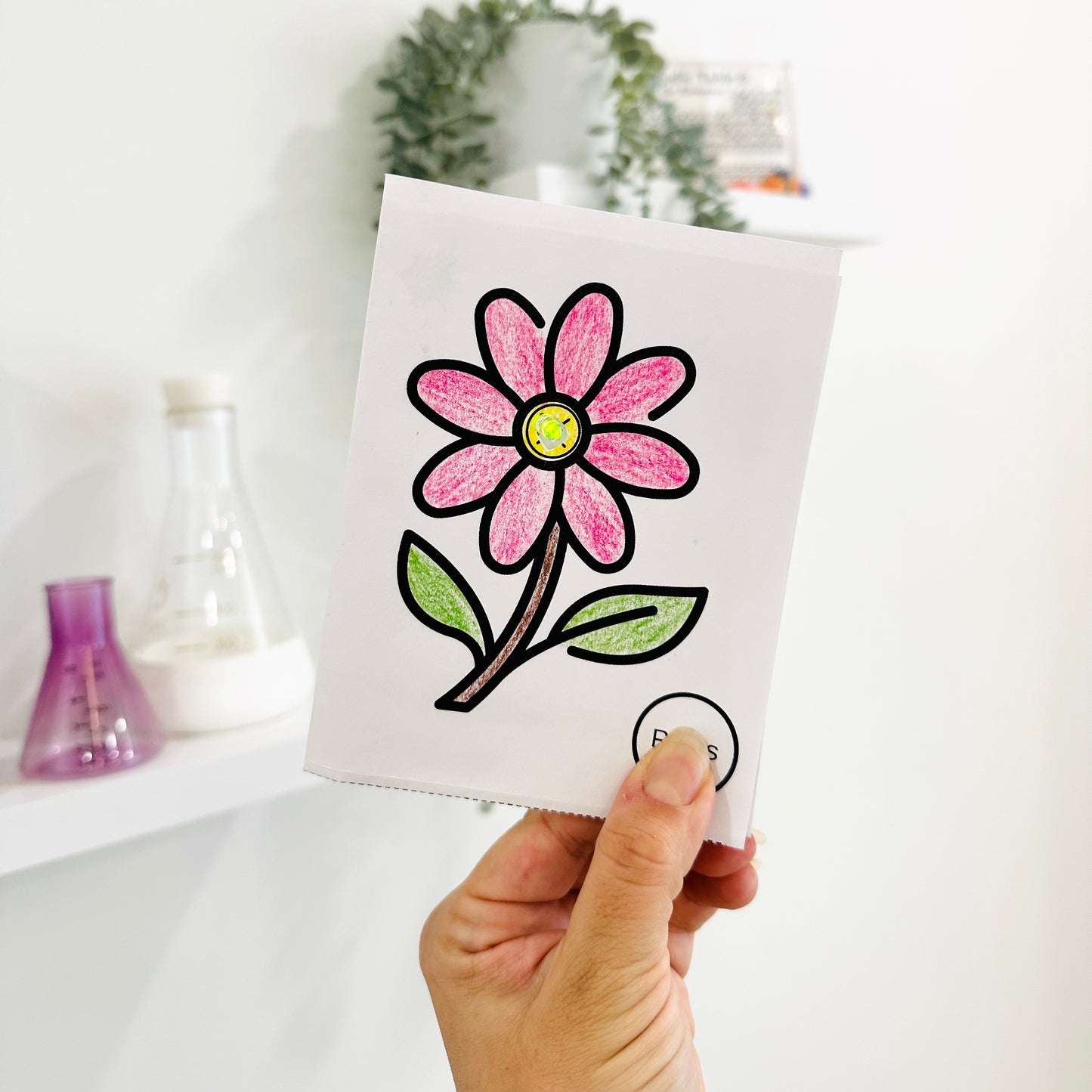 Light-up Spring Cards (Perfect for Easter)!