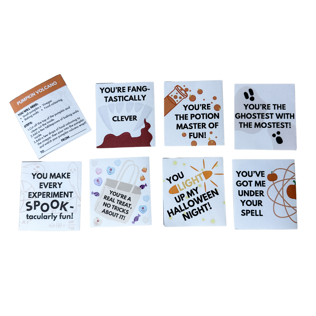 Spooky Science Halloween Cards