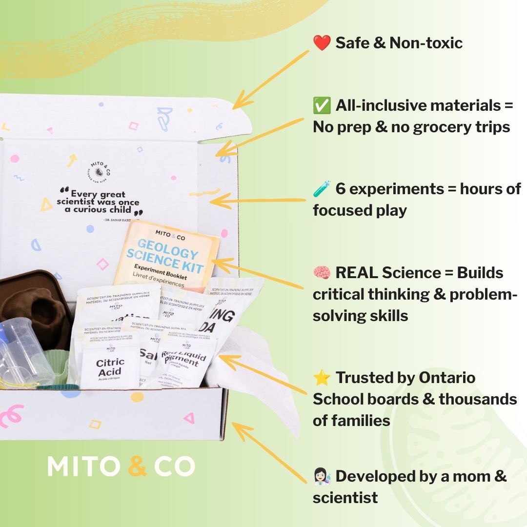 MITO Geologist Science Kit (Toddler Approved)