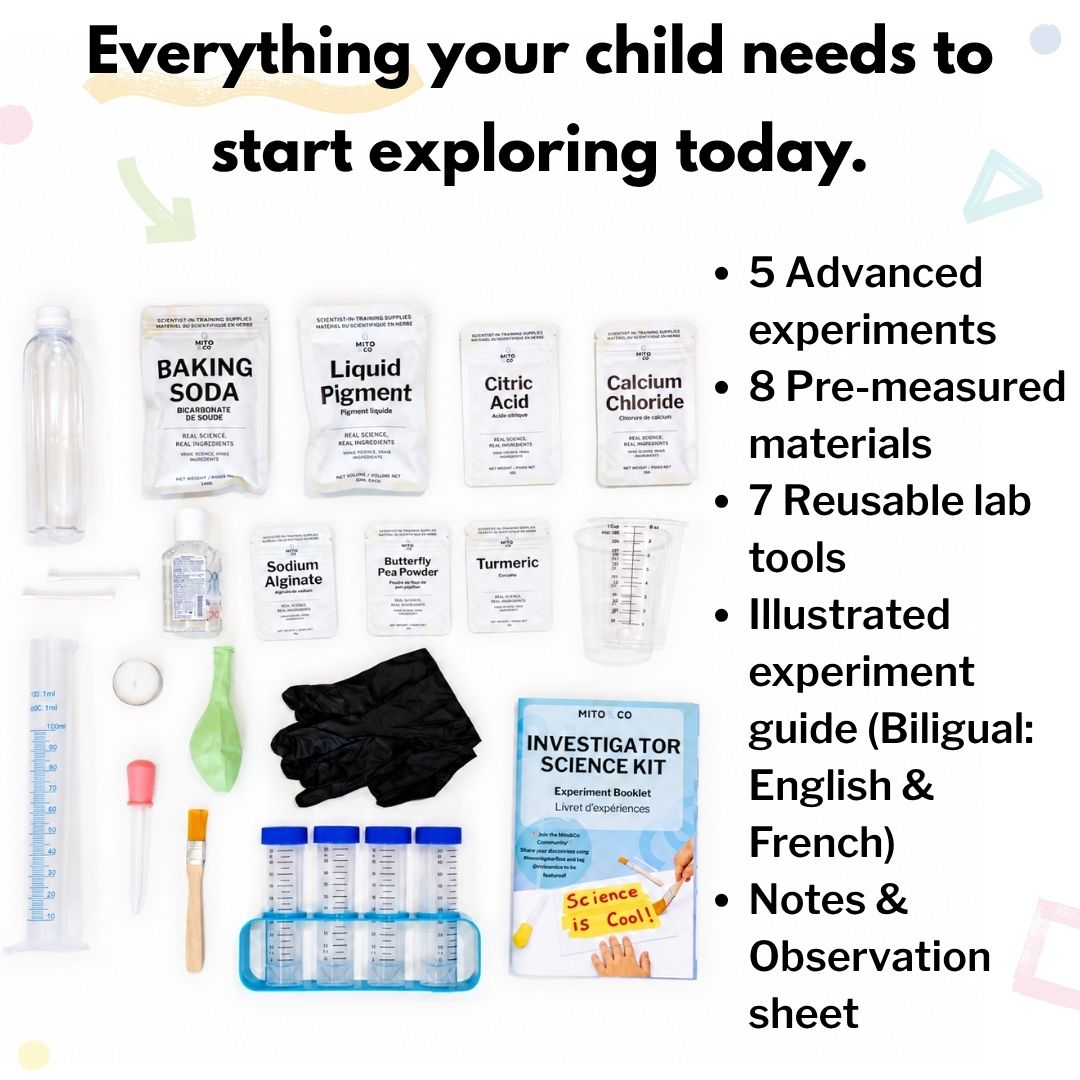 MITO Investigator Science Kit (Perfect for Elementary)