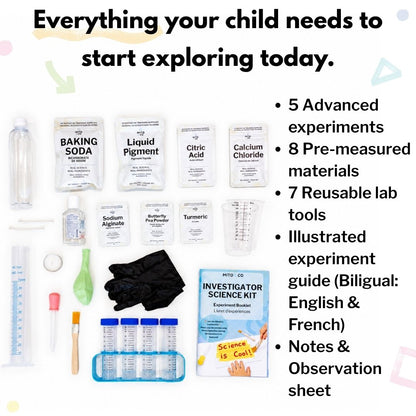MITO Investigator Science Kit (Perfect for Elementary)
