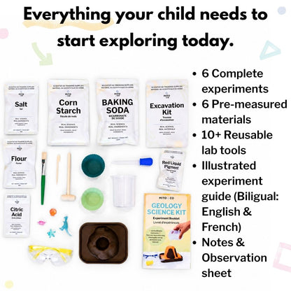 MITO Geologist Science Kit (Toddler Approved)
