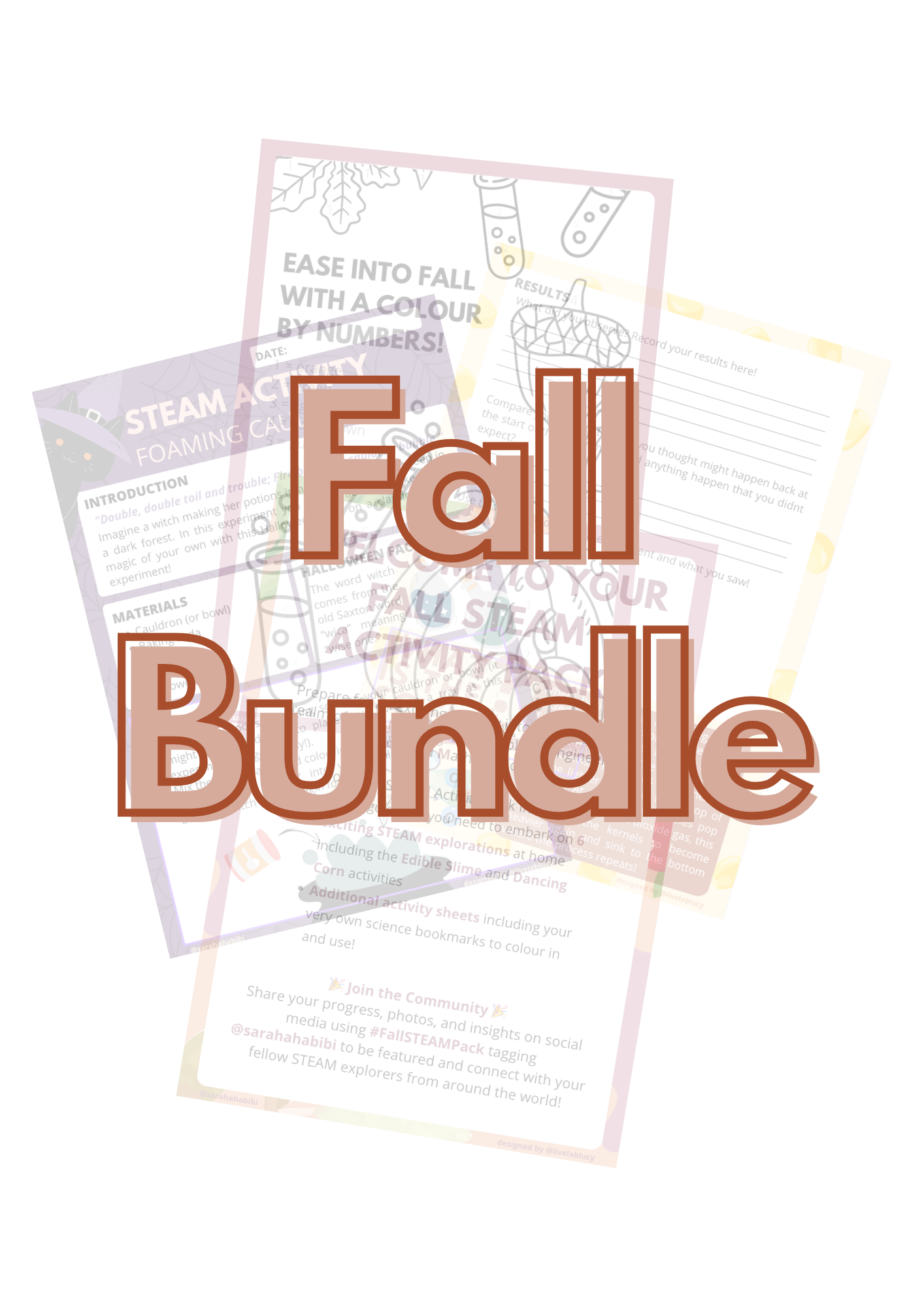 Fall STEAM Activity Bundle